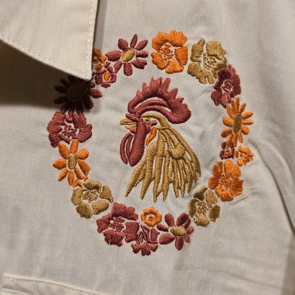 Howler Bros - Gaucho Snapshirt - Ring Around the Rooster (L) - Picture 4 of 6